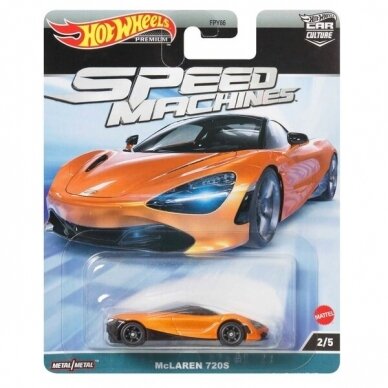 Hot Wheels Premium Modeliukas McLaren 720S (yra sandėlyje)