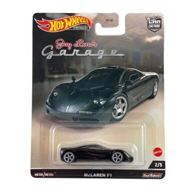 Hot Wheels Premium Modeliukas McLaren F1 (yra sandėlyje)