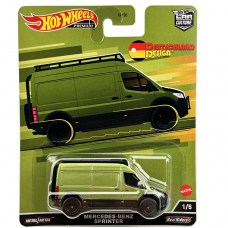 Hot Wheels Premium Mercedes Benz Sprinter, green