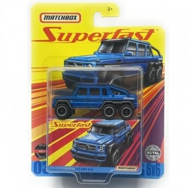 Matchbox Modeliukas Mercedes-Benz G63 AMG 6x6