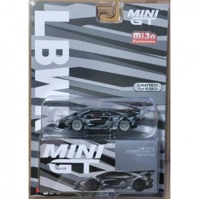 Mini GT CHASE LB Works Lamborghini Huracán GT, camouflage