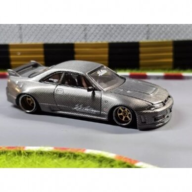 Mini GT Kaido House 1995 Nissan Skyline GT-R (R33) Active Carbon R, black CHASE