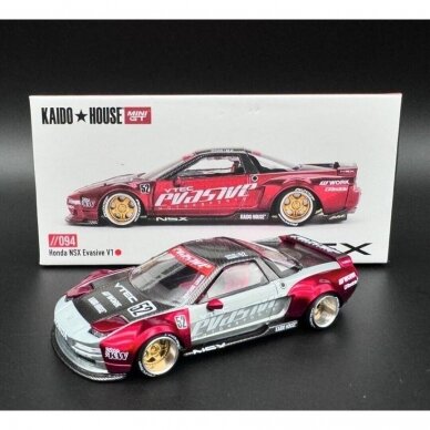 Mini GT Kaido House Honda NSX Evasive V1, red CHASE