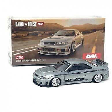 Mini GT Kaido House Nissan Skyline GT-R (R33) DAI33 V1, white CHASE