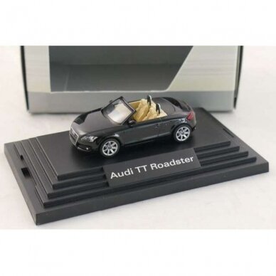 Modeliukas 1/87 Audi TT Roadster, black (yra Sandėlyje)