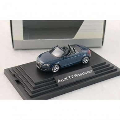 Modeliukas 1/87 Audi TT Roadster, blue (yra Sandėlyje)