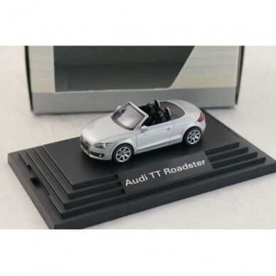 Modeliukas 1/87 Audi TT Roadster, silver (yra Sandėlyje)