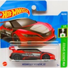 Hot Wheels Nissan Leaf Nismo RC-02 Red HW Green Speed