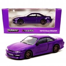 Tarmac Works Modeliukas Nissan Vertex Silvia S14, purple metallic