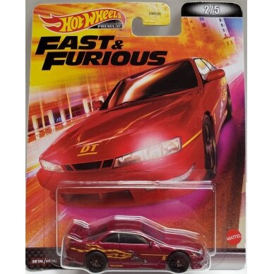 Hot Wheels Premium Nissan 240SX S14, purple