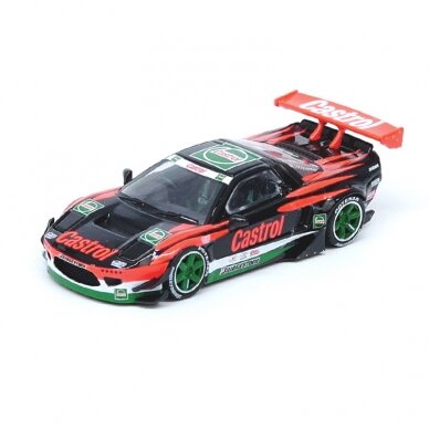 Inno64 NSX Na1 Rocket Bunny V2 Aero *Castrol* concept livery, black/red/green