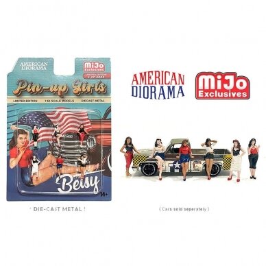 American Diorama Figūrėlės Pin Up Girls Mijo Figure set, various (yra sandėlyje)