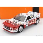 PRE-ORD3R IXO Models Modeliukas 1/18 Lancia 037 Bastos #2 P.Snijers/D.Colebunders Rally Ypres 1985, red/white