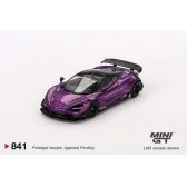 PRE-ORD3R Mini GT Modeliukas 1/64 2020 McLaren 720S LB Works, purple