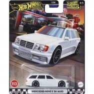 PRE-ORDER Hot Wheels Premium Boulevard Modeliukas Mercedes Benz E 36 AMG Wagon White