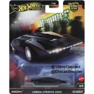 PRE-ORDER Hot Wheels Premium Car Culture Hummer Drop Modeliukas CHASE Lancia Stratos Zero