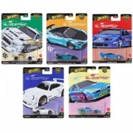 PRE-ORDER Hot Wheels Premium Car Culture Silhouettes Modeliukų rinkinys (LB-ER34 Super Silhouette Nissan Skyline,RWB Porsche 930,McLaren 720S,Mazda RX7 FC Pandem,Nissan 300ZX)