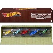 PRE-ORDER Hot Wheels Premium Exotix Envy Car Culture in Special Container Modeliukų rinkinys (Lamborghini Essenza,Bugatti EB110,Koenigsegg Agera,Alfa Romeo Stradale,McLaren Speedtail)