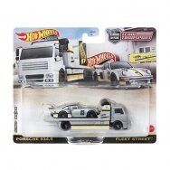 PRE-ORDER Hot Wheels Premium Team Transport Garage Legends Modeliukas Porsche 934.5 Fleet Street, silver