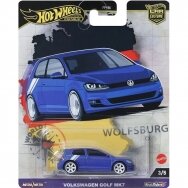 PRE-ORDER Hot Wheels Premium World Tour Car Culture Modeliukas Volkswagen Golf MK7, blue 3/5 (yra Sandėlyje)