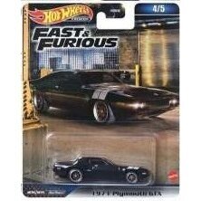 Hot Wheels Premium 1971 Plymouth GTX, black 4/5