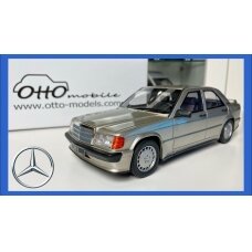 PRE-ORD3R OttOmobile Miniatures 1/18 1993 Mercedes-Benz W201 190E 2.5 16S *Resin series*, smoke silver metallic