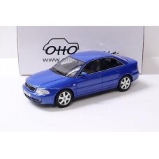 PRE-ORD3R OttOmobile Miniatures 1/18 1998 Audi S4 (B5) 2.7L BiTurbo *Resin series*, nogaro blue