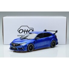 PRE-ORD3R OttOmobile Miniatures 1/18 2020 Honda Civic FK8 Type R *Resin series*, mugen blue