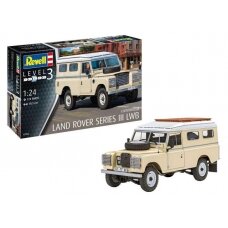 PRE-ORD3R Revell - Germany 1/24 Land Rover Series III LWB, Includes basic colors and brushes, Level 3, plastic modelkit