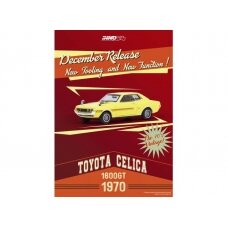 PRE-ORD3R Inno64 Modeliukas 1970 Toyota Celica 1600GT, yellow