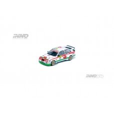 PRE-ORD3R Inno64 Modeliukas 1984 Ford Sierra RS500 Cosworth #17 WTCC Spa 24H, white/red/green