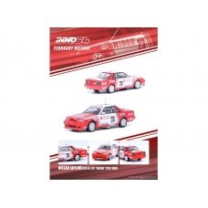 PRE-ORD3R Inno64 Modeliukas 1988 Nissan Skyline GTS-R R31 #23 *Ricoh* JTCC, red/white