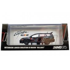 PRE-ORD3R Inno64 2005 Mitsubishi Lancer Evolution IX Wagon Ralliart, black