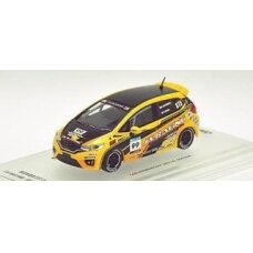 PRE-ORD3R Inno64 2014 Honda Fit 3 RS #99 J'S Racing Super Taiku *Carloverdiecast Special Edition*, yellow/black