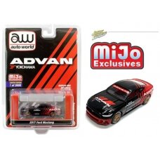 PRE-ORD3R Auto World 2017 Ford Mustang *ADVAN*, black/red