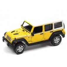 PRE-ORD3R Auto World 2017 Jeep Wrangler Chief Edition, Acid Yellow with White Roof & White Side Stripe