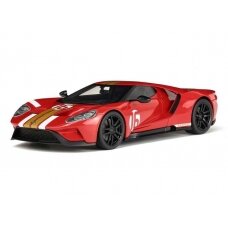 PRE-ORD3R GT Spirit 2022 Ford GT Heritage Edition Alan Mann *Resin Series*, red