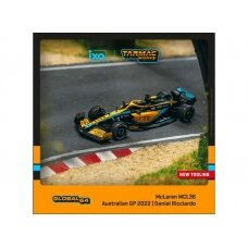 PRE-ORD3R Tarmac Works 2022 McLaren MCL36 #3 Daniel Ricciardo Australian Grand Prix, orange/blue/black