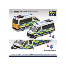 PRE-ORD3R Era Car #52 2021 Mercedes Benz Sprinter HK Police Car (AM 8276), white/blue/yellow