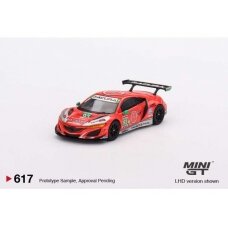 PRE-ORD3R Mini GT Acura NSX GT3 Evo22 #93 WTR RacersEdge Motorsport IMSA 2023 Daytona 24H, red/grey