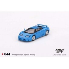 PRE-ORD3R Mini GT Bugatti EB 110 GT, blue bugatti
