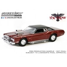 GreenLight Modeliukas 1973 Ford Thunderbird with Supercharger The Crow 1994 T-Birds *Hollywood Series 41*,