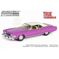 GreenLight Modeliukas 1974 Cadillac Fleetwood Eldorado (Top Up) True Romance (1993) Clarence and Alabama's *Hollywood Series 41*,