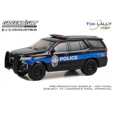 GreenLight Modeliukas 2022 Chevrolet Tahoe Police Pursuit Vehicle (PPV) Tim Lally Chevrolet Warrensville Heights Ohio
