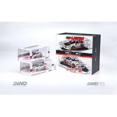 PRE-ORD3R Inno64 Modeliukas 1/64 Toyota Corolla Levin AE86 #326 & Mitsubishi Lancer EVO III #963 *Track