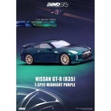 PRE-ORD3R Inno64 Nissan GT-R (R35) T-Spec, midnight purple