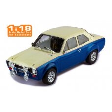 PRE-ORD3R IXO Models Modeliukas 1/18 1974 Ford Escort MK1 RS 1600, white/blue