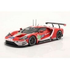 IXO Models Modeliukas 1/18 2019 Ford GT #67 24hrs Le Mans Tincknell/Priaulx/Bomarito, red/white