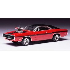 PRE-ORD3R IXO Models Modeliukas 1/43 1970 Dodge Charger R/T, red