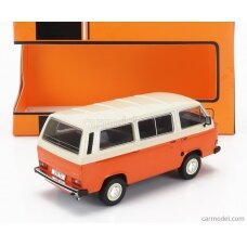 IXO Models Modeliukas 1/43 1981 Volkswagen Type 2 (T3) Caravelle, orange/beige